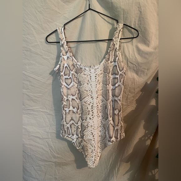 Supre bodysuit snakeskin retro y2k chic - Picture 5 of 5